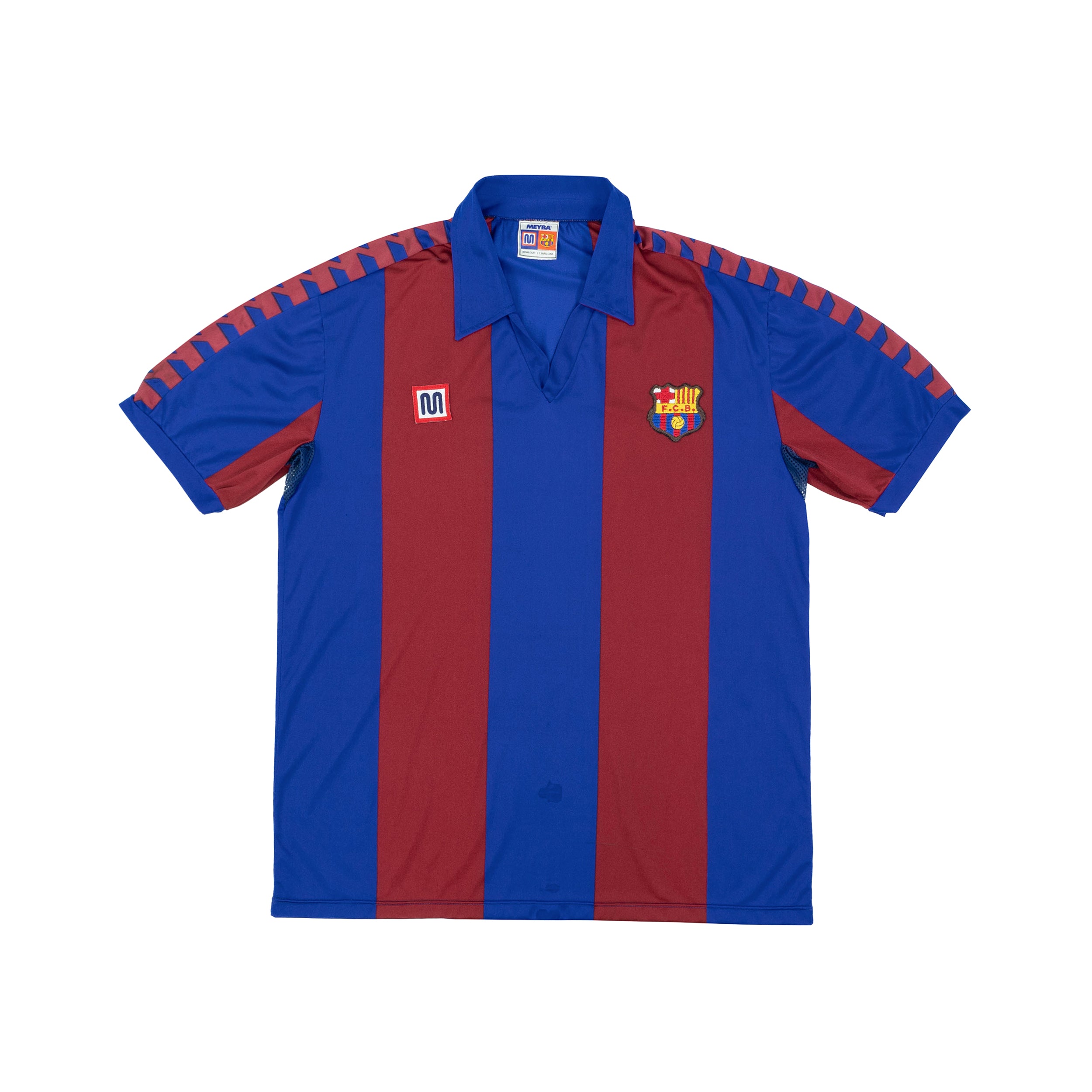 BARCELONA 1982-89 HOME SHIRT L Retro Football Shirt – The