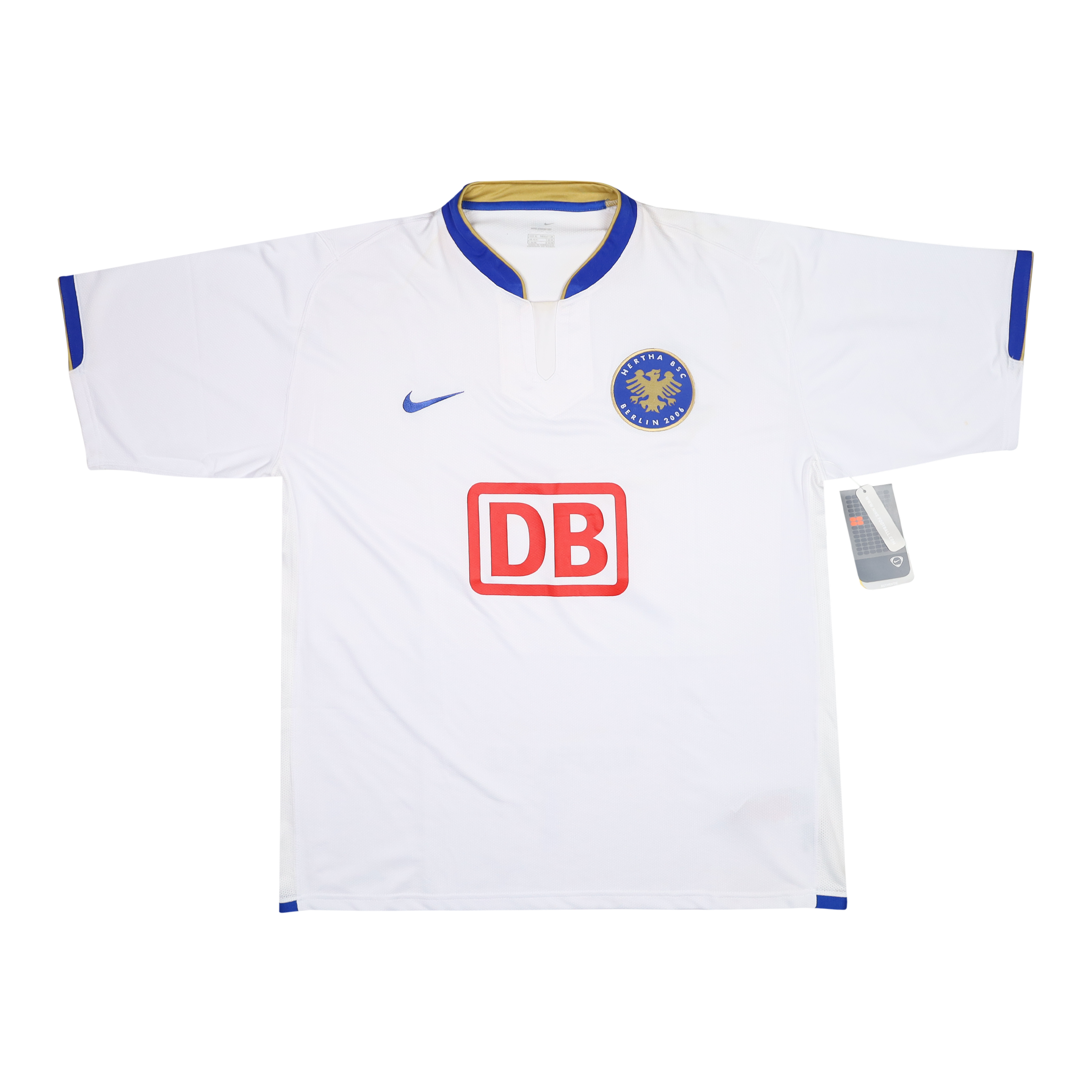 HERTHA BERLIN 2006-07 AWAY SHIRT XL Retro Football Shirt – The