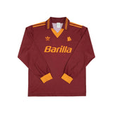 ROMA 1992-94 LS MATCH ISSUE HOME SHIRT - 4 (BONACINA) - XL