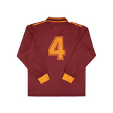 ROMA 1992-94 LS MATCH ISSUE HOME SHIRT - 4 (BONACINA) - XL