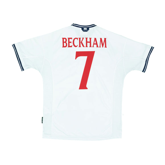 David Beckham Retro Football Shirts & Clothing – The Soccer Archive