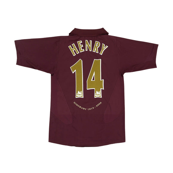 Thierry Henry Retro Football Shirts & Clothing – The Soccer Archive