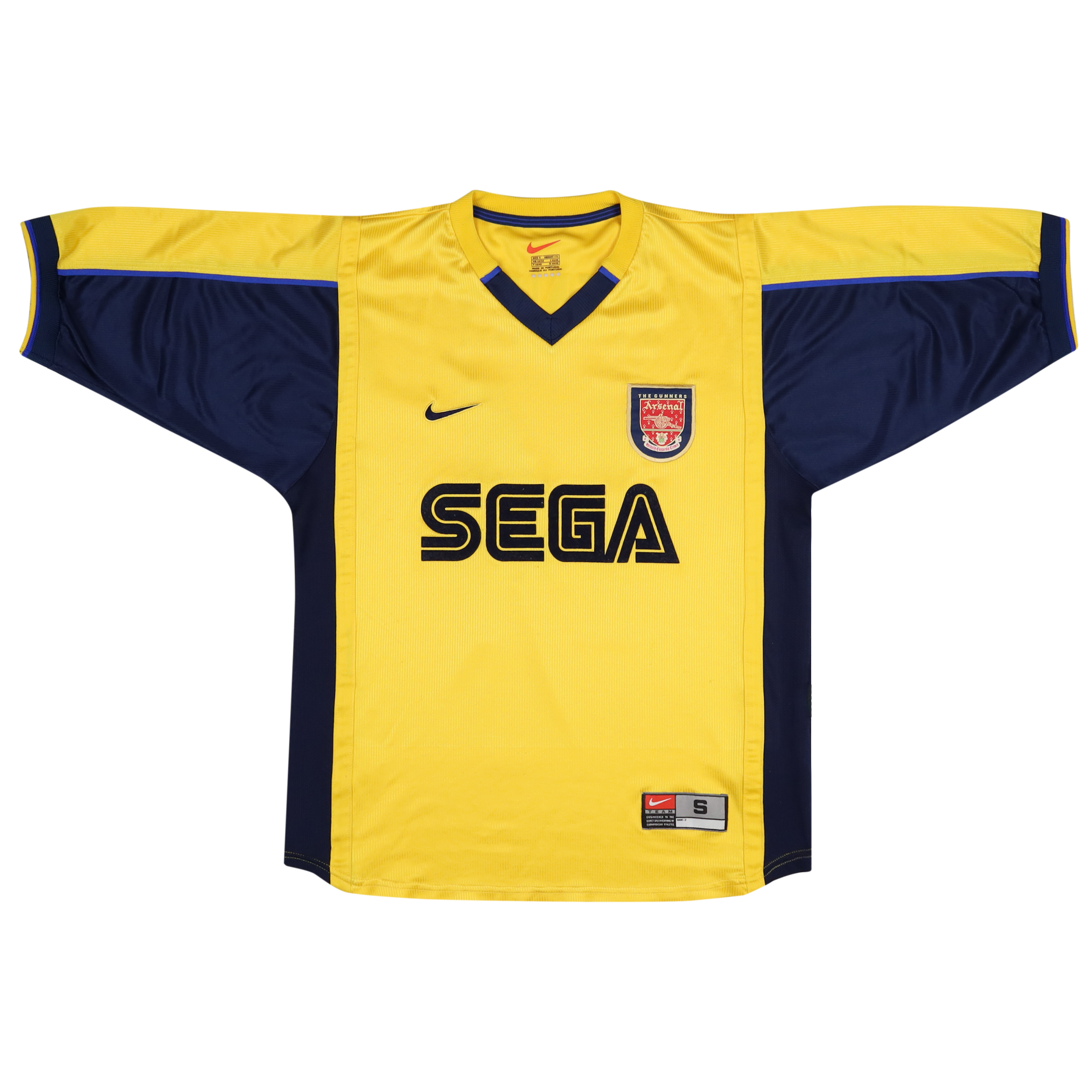 ARSENAL 1999-01 AWAY SHIRT - HENRY 14 - S | Retro Football Shirt – The ...