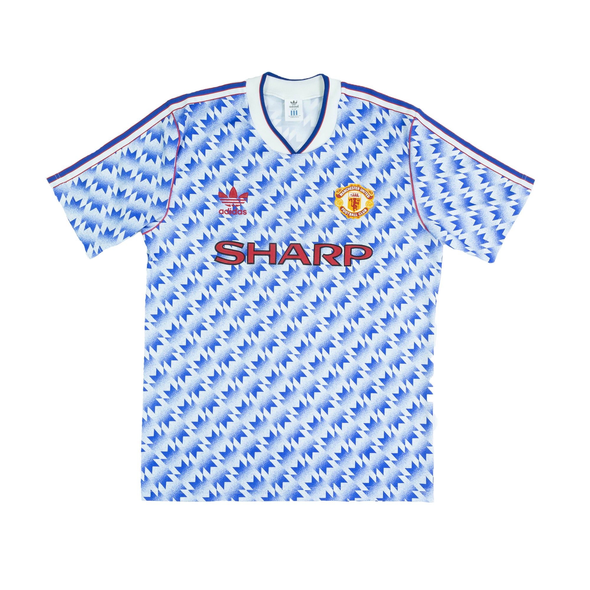 MANCHESTER UNITED 1990-92 AWAY SHIRT - M – The Soccer Archive
