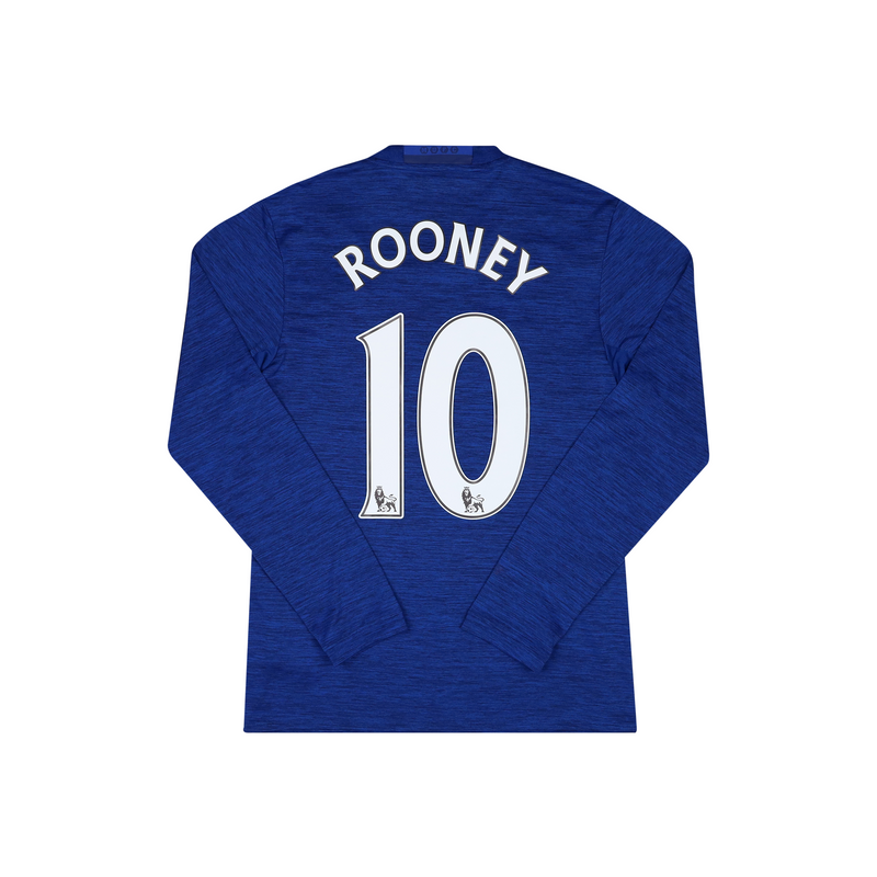 Manchester United 2016-17 Ls Away Shirt - Rooney 10 - S 