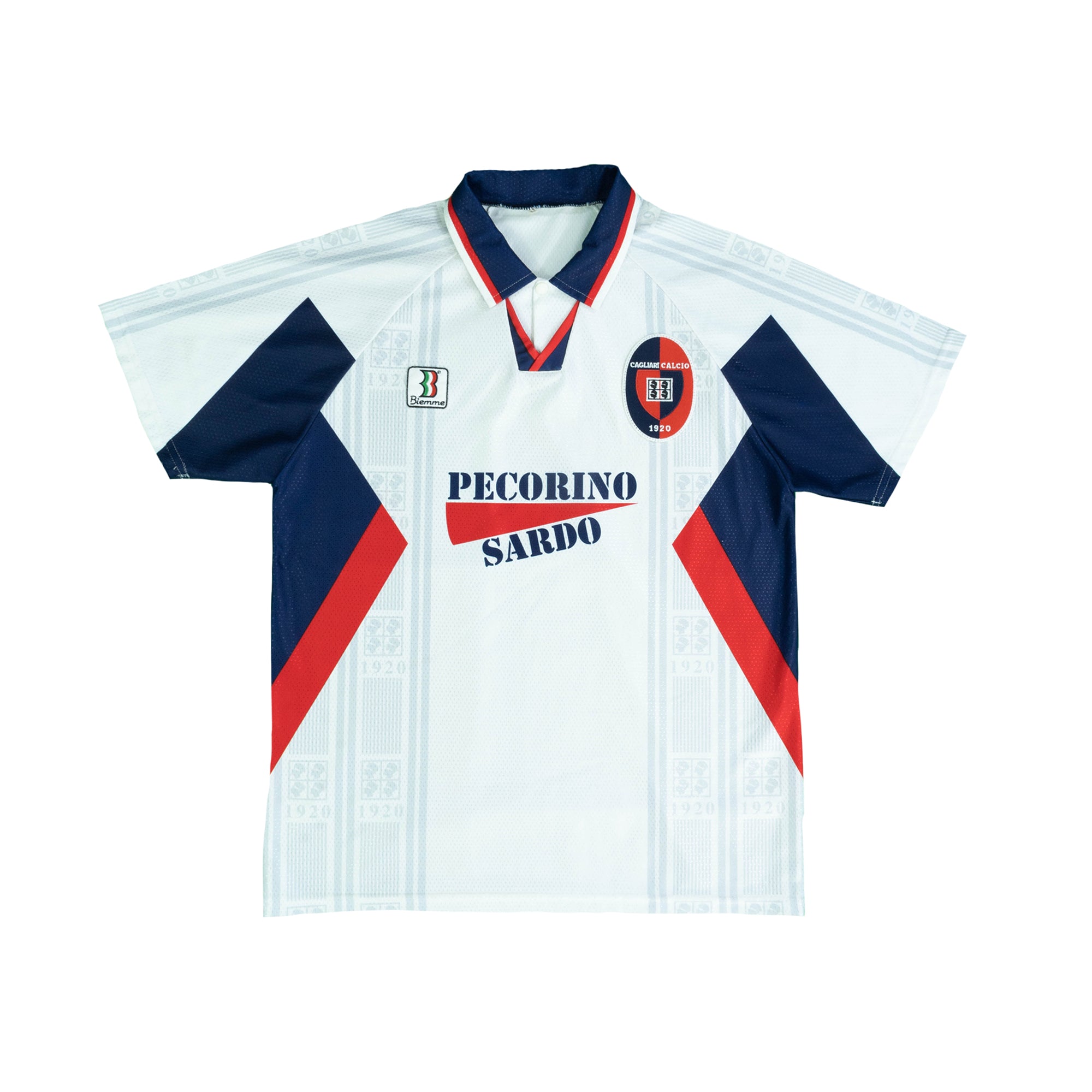 CAGLIARI 1998-00 AWAY SHIRT - M | Retro Football Shirt – The Soccer Archive