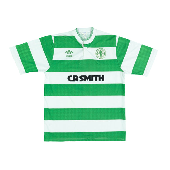 Celtic 89/91 Away Yellow Retro Football Shirt - My Retro Jersey