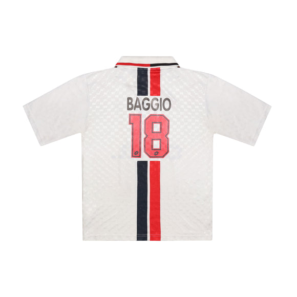 AC MILAN 1995-96 AWAY SHIRT - BAGGIO 18