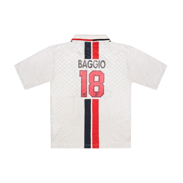 AC MILAN 1995-96 AWAY SHIRT - BAGGIO 18