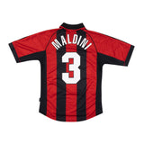 AC MILAN 1998-99 HOME SHIRT - MALDINI 3 
