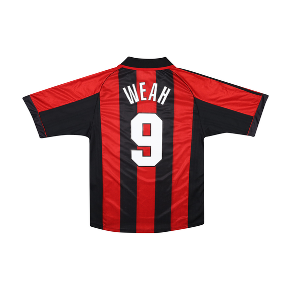 AC MILAN 1998-99 HOME SHIRT - WEAH 9