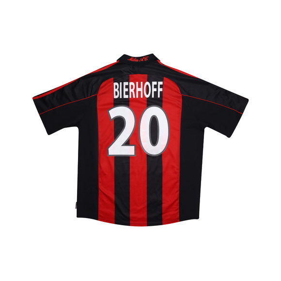 AC MILAN 2000-02 HOME SHIRT - BIERHOFF 20 