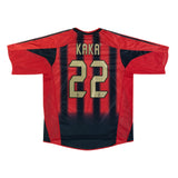 AC MILAN 2004-05 HOME SHIRT - KAKA 22