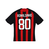 AC MILAN 2008-09 HOME SHIRT - RONALDINHO 80