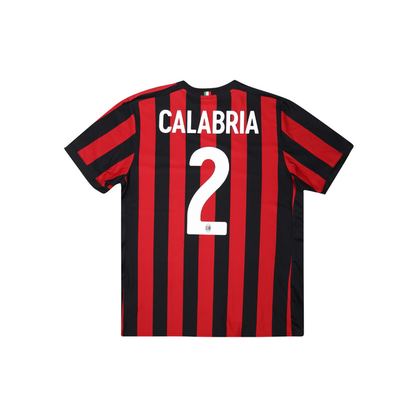 AC MILAN 2017-18 HOME SHIRT - CALABRIA 2