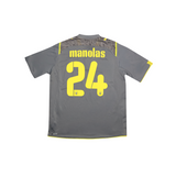 AEK ATHENS 2009-10 THIRD SHIRT - MANOLAS 24 