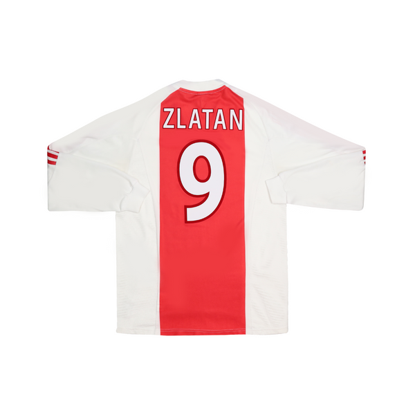 AJAX 2002-04 LS HOME SHIRT - ZLATAN 9