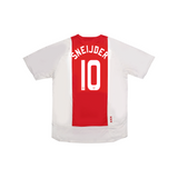 AJAX 2006-07 HOME SHIRT - SNEIJDER 10