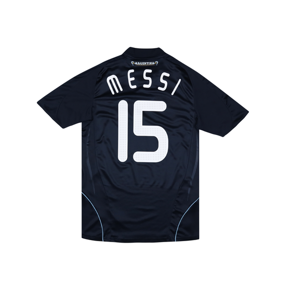 ARGENTINA 2008-10 AWAY SHIRT - MESSI 15 