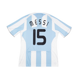 ARGENTINA 2008-10 HOME SHIRT - MESSI 15