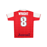 ARSENAL 1994-96 HOME SHIRT - WRIGHT 8 - KIDS
