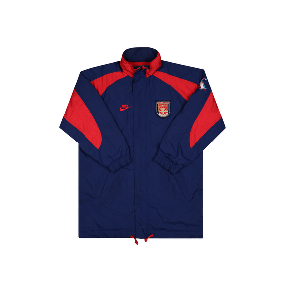 ARSENAL 1994-96 PADDED BENCH JACKET 