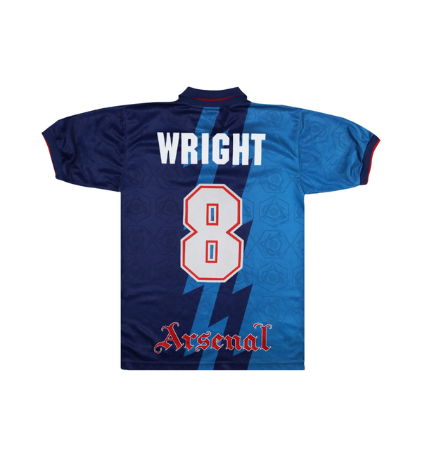 ARSENAL 1995-96 AWAY SHIRT - WRIGHT 8 - KIDS