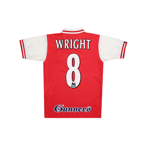 ARSENAL 1996-98 HOME SHIRT - WRIGHT 8 - KIDS