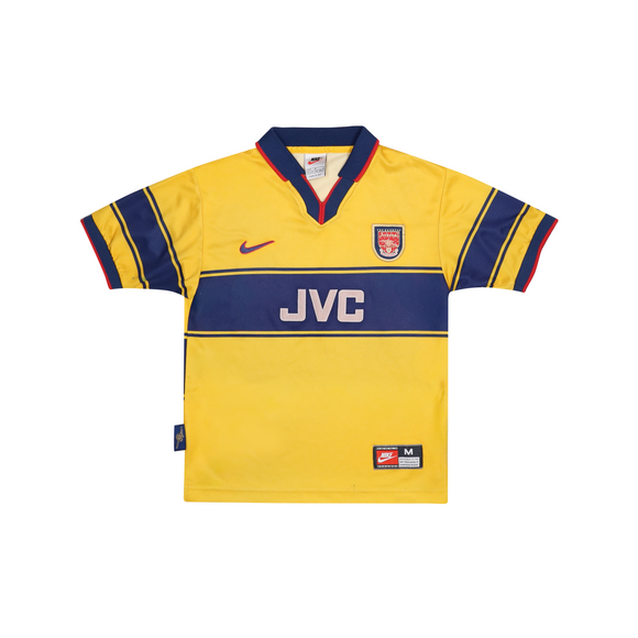 ARSENAL 1997-99 AWAY SHIRT - KIDS M
