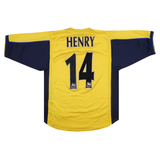 ARSENAL 1999-01 AWAY SHIRT - HENRY 14 
