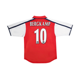 ARSENAL 2000-02 HOME SHIRT - BERGKAMP 10