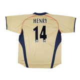 ARSENAL 2001-02 AWAY SHIRT - HENRY 14
