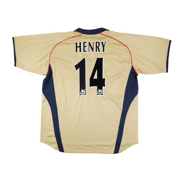 ARSENAL 2001-02 AWAY SHIRT - HENRY 14