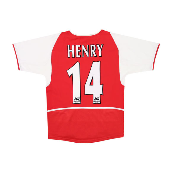 ARSENAL 2002-04 KIDS HOME SHIRT - HENRY 14 