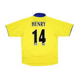 ARSENAL 2003-05 AWAY SHIRT - HENRY 14 