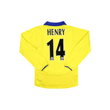 ARSENAL 2003-05 LS AWAY SHIRT - HENRY 14