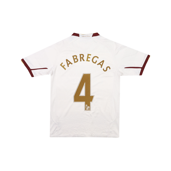 ARSENAL 2007-08 AWAY SHIRT - FABREGAS 4