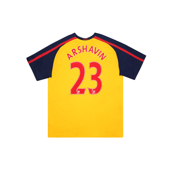 ARSENAL 2008-10 AWAY SHIRT - ARSHAVIN 23 