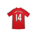 ARSENAL 2008-10 HOME SHIRT - WALCOTT 14 