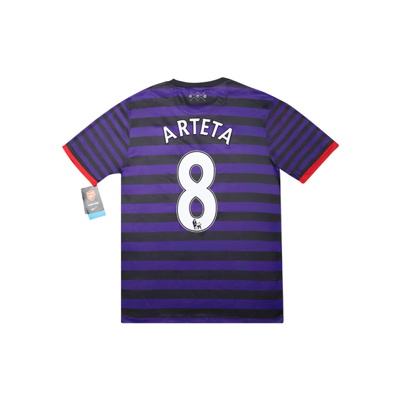 ARSENAL 2012-14 AWAY SHIRT - ARTETA 8