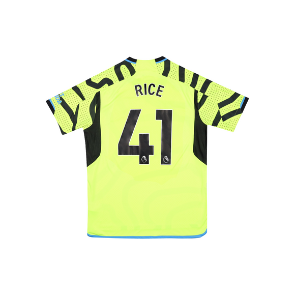 ARSENAL 2023-24 AWAY SHIRT - RICE 41