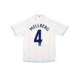 ASTON VILLA 2007-08 AWAY SHIRT - MELLBERG 4 
