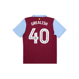 ASTON VILLA 2016-17 HOME SHIRT - GREALISH 40