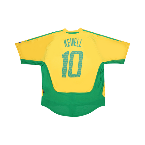 AUSTRALIA 2004-06 PROTOTYPE HOME SHIRT - KEWELL 10 