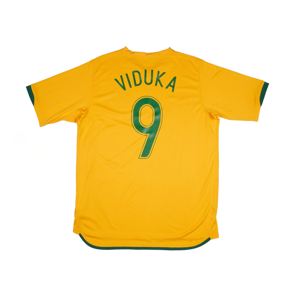 AUSTRALIA 2006-08 HOME SHIRT - VIDUKA 9