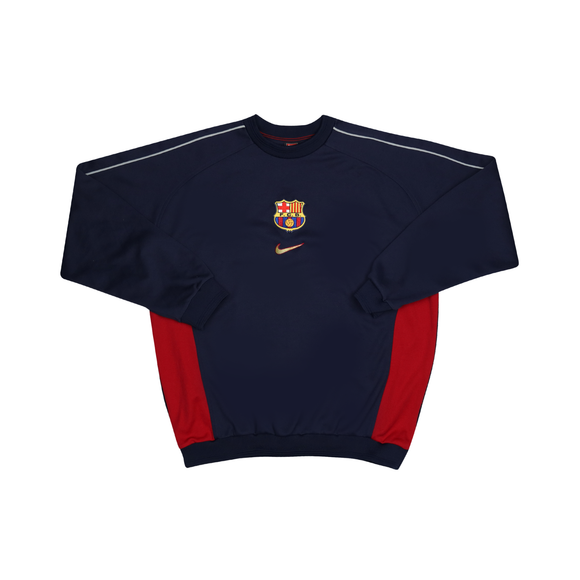 BARCELONA 1999-00 TRAINING SWEATSHIRT 