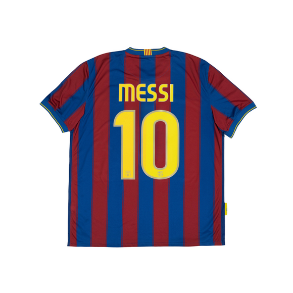 BARCELONA 2009-10 HOME SHIRT - MESSI 10 
