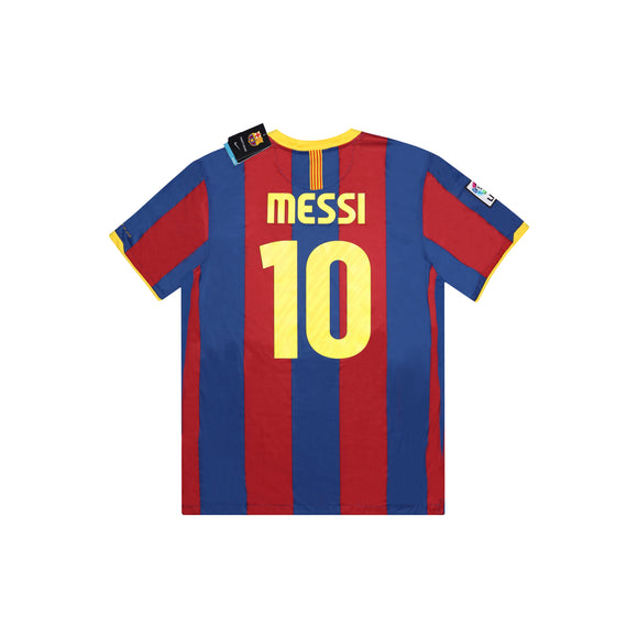 BARCELONA 2010-11 HOME SHIRT - MESSI 10 