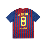 BARCELONA 2011-12 HOME SHIRT - INIESTA 8