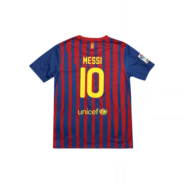 BARCELONA 2011-12 HOME SHIRT - MESSI 10 - KIDS 
